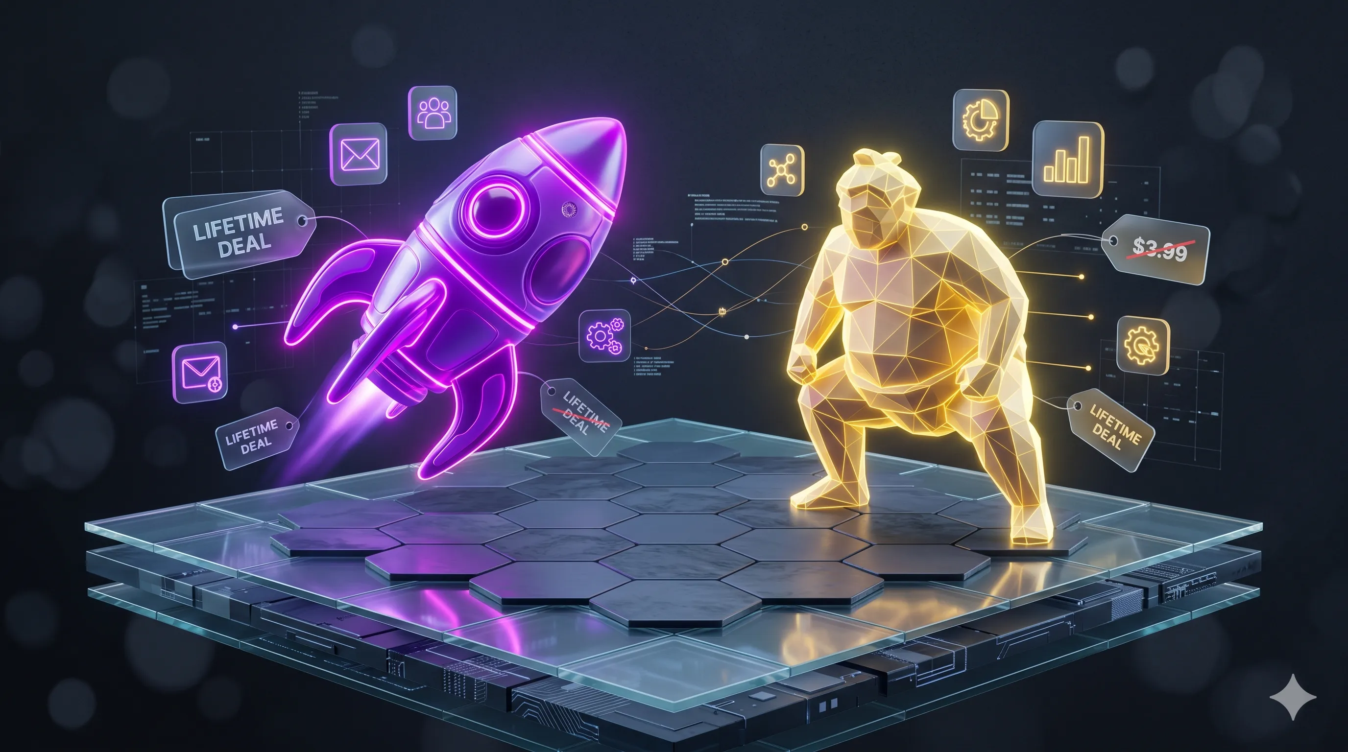RocketHub vs AppSumo: Where to Buy SaaS Lifetime Deals?